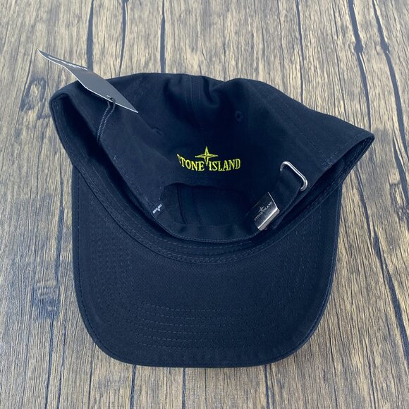 Stone Island Men Logo Motif Baseball Cap - Picture 5 of 5